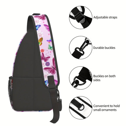 Crossbody Bag Women Butterfly Sling Daypack Backpack - Crossbody Bag - A&J DESIGN - Mad Fly Essentials