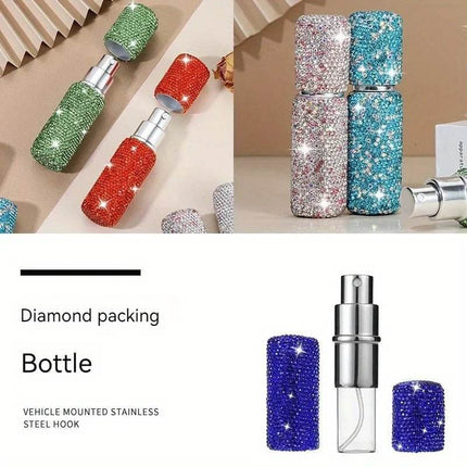 Crystal 10ml Refillable Perfume Spray Bottle Beauty Essentials - Beauty Essentials - MoonBiffy - Mad Fly Essentials