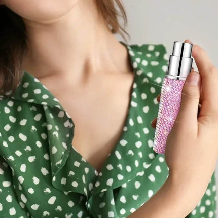 Crystal 10ml Refillable Perfume Spray Bottle Beauty Essentials - Beauty Essentials - MoonBiffy - Mad Fly Essentials