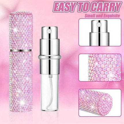 Crystal 10ml Refillable Perfume Spray Bottle Beauty Essentials - Beauty Essentials - MoonBiffy - Mad Fly Essentials