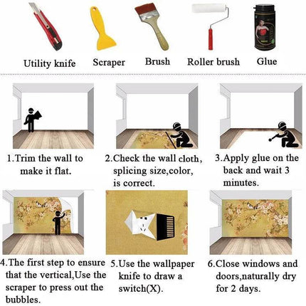 Custom 3D Beach Island Landscape Mural Wallpaper - Wallpaper - JD Home Decor - Mad Fly Essentials