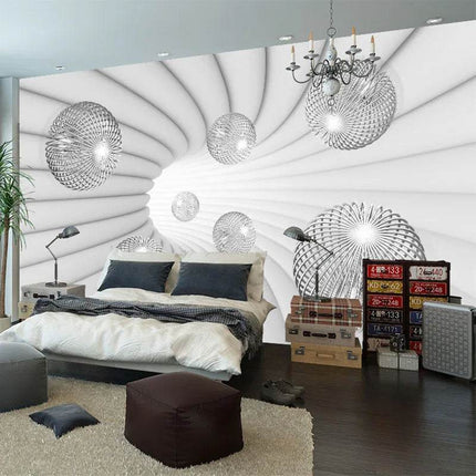 Custom 3D Modern Stereoscopic Wallpaper - Wallpaper - JD Home Decor - Mad Fly Essentials