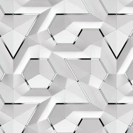 Custom 3D Nordic Geometric Mural Wallpaper - Wallpaper - JD Home Decor - Mad Fly Essentials