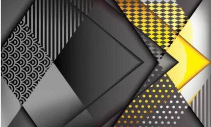 Custom 3D Nordic Geometric Mural Wallpaper - Wallpaper - JD Home Decor - Mad Fly Essentials