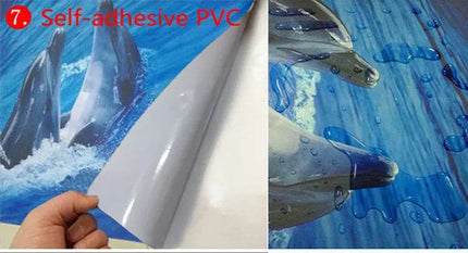 Custom 3D Purple Rose Mural Wallpaper - Mad Fly Essentials