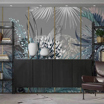Custom 3D Retro Tropical Nordic Mural Wallpaper - Wallpaper - JD Home Decor - Mad Fly Essentials