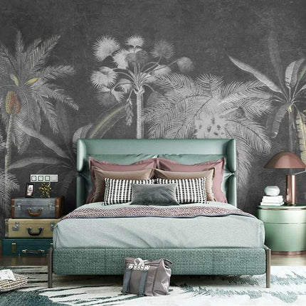 Custom Blue Forest Animal Mural 3D Wallpaper - 3D Wallpaper - JD Home Decor - Mad Fly Essentials