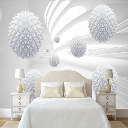 Custom Modern 3D Spherical Mural Wallpaper - Wallpaper - JD Home Decor - Mad Fly Essentials