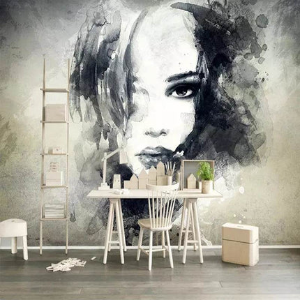 Custom Nordic Woman Modern 3D Wallpaper - 3D Wallpaper - JD Home Decor - Mad Fly Essentials