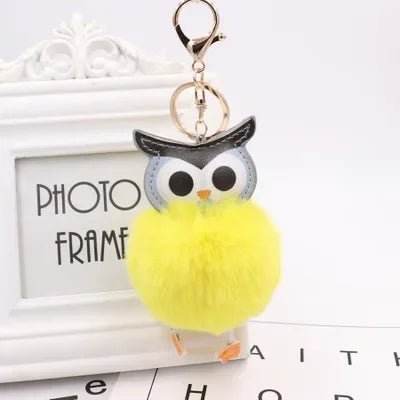 Cute Pompom Owl Key Ring Keychain Women Accessories - Women Accessories - Warm like home - Mad Fly Essentials