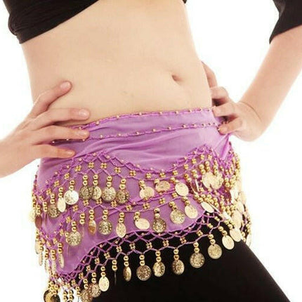 Dancer's Vitality Women's Shop as picture 3 / One Size Women Belly Dancing Costume Hip Waist Scarf-13 Colors