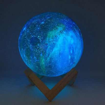 Desk Lamp 16 Color Kids Room USB Star Moon Light - Desk Lamp - TITANFIRE - Mad Fly Essentials