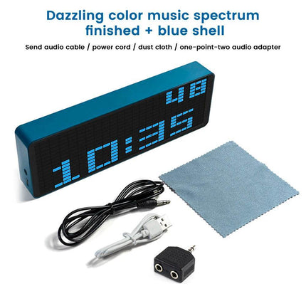 Digital RGB Music LED Voice Electronic Alarm Clock - Alarm Clock - Alien - Mad Fly Essentials