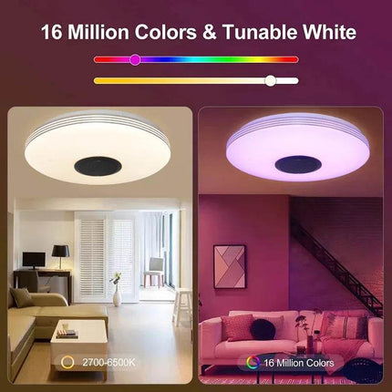 Dimmable Smart Bluetooth Speaker LED Pendant Light - LED Pendant Light - Foandbevi - Mad Fly Essentials