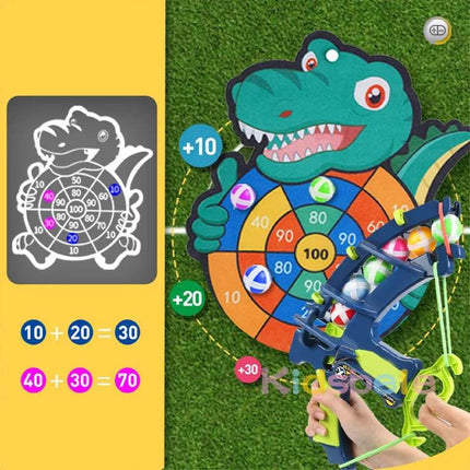 Dinosaur Sticky Ball Dart Activity Toys - Mad Fly Essentials