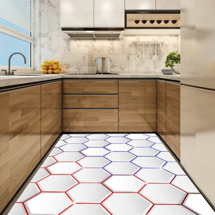 Dirt - Resistant Rectangular 3D Floor Mat Kitchen Essentials - Kitchen Essentials - Retro Rugs - Mad Fly Essentials