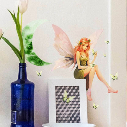 DIY Cat Fairy Stars Switch Luminous 3D Wall Sticker - 3D Wall Sticker - ILOKY - Mad Fly Essentials