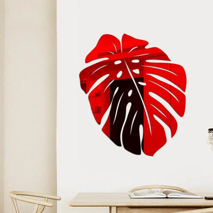 DIY Feather Plume Mirror 3D Wall Sticker - 3D Wall Sticker - Colorful Life - Mad Fly Essentials