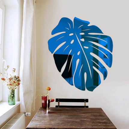 DIY Feather Plume Mirror 3D Wall Sticker - 3D Wall Sticker - Colorful Life - Mad Fly Essentials