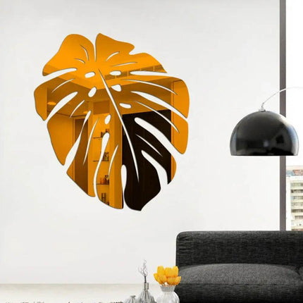 DIY Feather Plume Mirror 3D Wall Sticker - 3D Wall Sticker - Colorful Life - Mad Fly Essentials