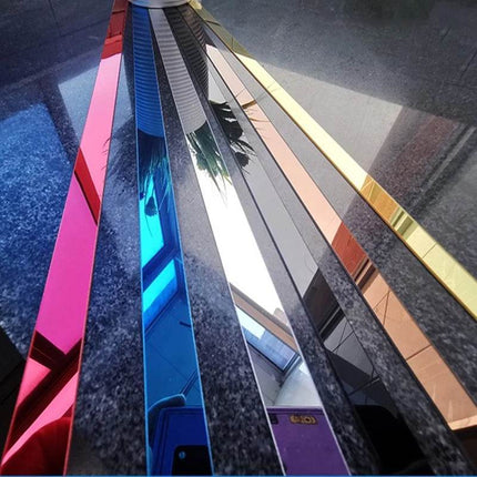 DIY Mirror 3M Acrylic Tile 3D Wall Sticker - 3D Wall Sticker - Colorful Life - Mad Fly Essentials