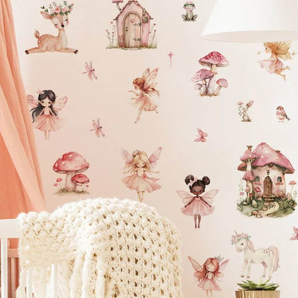 DIY Nordic Fairy 3D Wall Sticker - 3D Wall Sticker - Nordic Creations - Mad Fly Essentials