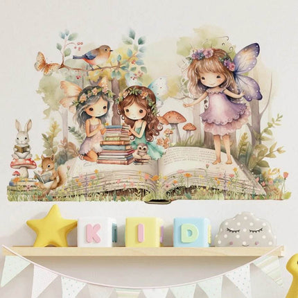 DIY Nordic Fairy 3D Wall Sticker - 3D Wall Sticker - Nordic Creations - Mad Fly Essentials