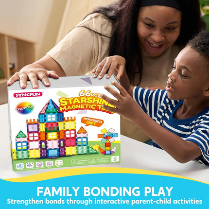DIY Puzzles for Kids Magnetic Building Tile STEM Toys - DIY Puzzles for Kids - Romboss - Mad Fly Essentials