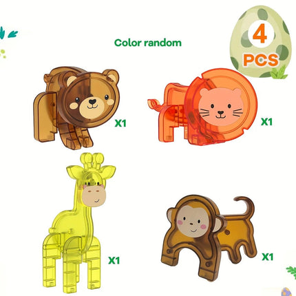 DIY Puzzles for Kids Magnetic Building Tile STEM Toys - DIY Puzzles for Kids - Romboss - Mad Fly Essentials
