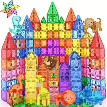 DIY Puzzles for Kids Magnetic Building Tile STEM Toys - DIY Puzzles for Kids - Romboss - Mad Fly Essentials
