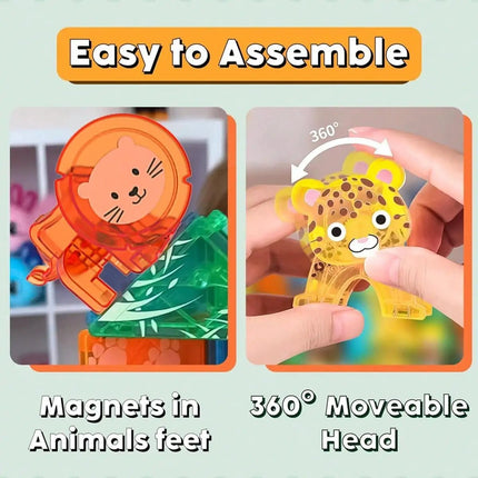 DIY Puzzles for Kids Magnetic Building Tile STEM Toys - DIY Puzzles for Kids - Romboss - Mad Fly Essentials