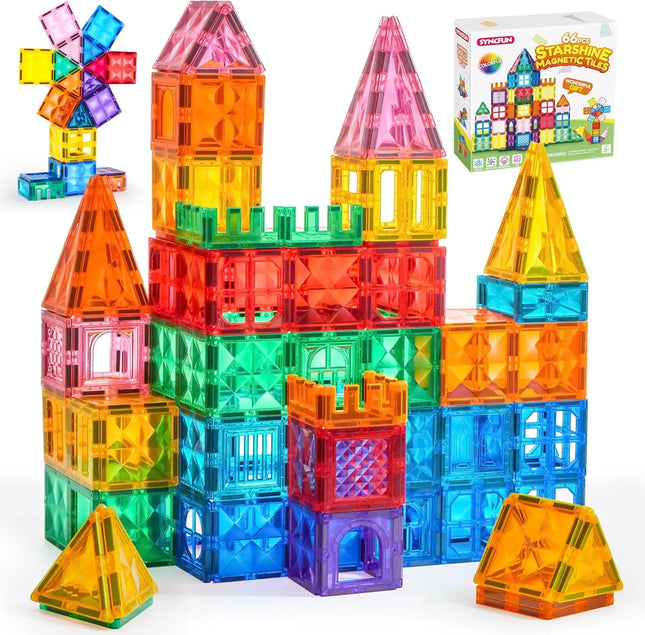 DIY Puzzles for Kids Magnetic Building Tile STEM Toys - DIY Puzzles for Kids - Romboss - Mad Fly Essentials
