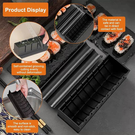 DIY Sushi Making Mold Asian Kit Kitchen Gadget - Kitchen Gadget - Sushi Tools - Mad Fly Essentials