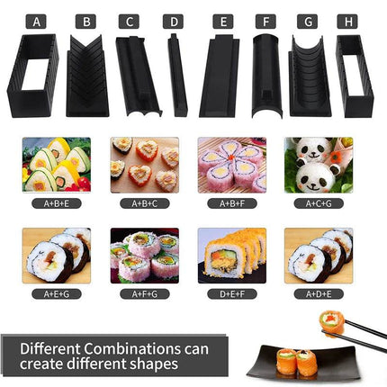 DIY Sushi Making Mold Asian Kit Kitchen Gadget - Kitchen Gadget - Sushi Tools - Mad Fly Essentials