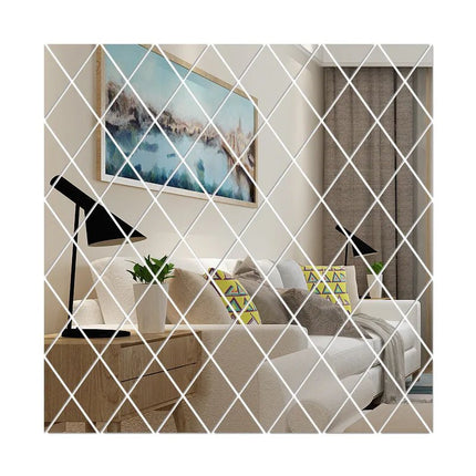DIY Wall Decor Mirror 3D Diamond Stickers - DIY Wall Decor - Colorful Life - Mad Fly Essentials