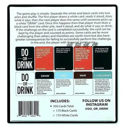 DO OR DRINK Drunk Card Adult Party Funny Board Game Gifts Decor - Gifts Decor - Top Party - Mad Fly Essentials