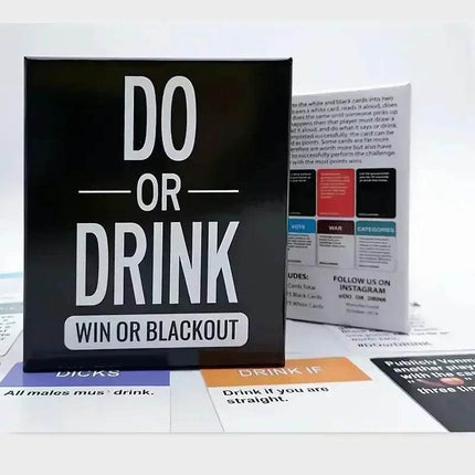 DO OR DRINK Drunk Card Adult Party Funny Board Game Gifts Decor - Gifts Decor - Top Party - Mad Fly Essentials