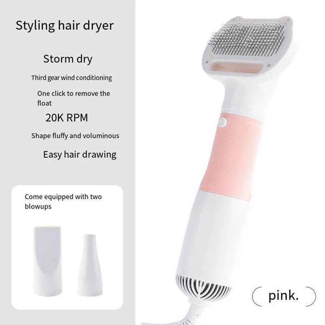 Dog 3in1 Hair Dryer Grooming Comb Pet Essentials - Pet Essentials - PetBoss - Mad Fly Essentials