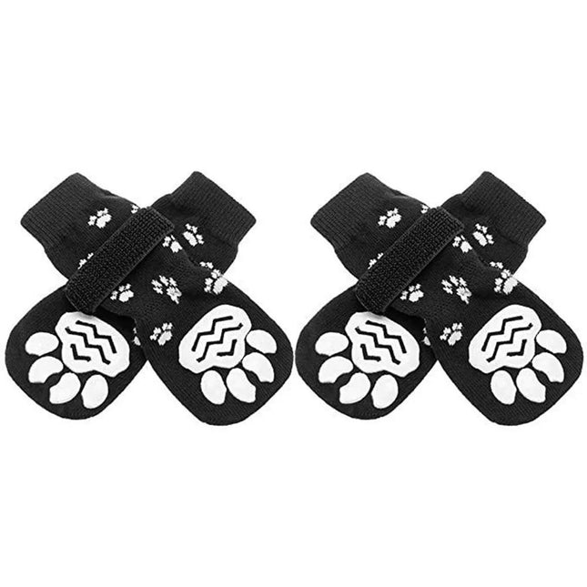 Dog Boots Petravel Pet Care Products Clothes 4pcs Anti-Slip Pet Sock - Dog Boots - PETRAVEL - Mad Fly Essentials