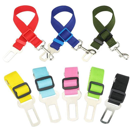 Dog Collar Lead Vehicle Seatbelt Safety Harness Pet Essentials - Pet Essentials - IDEPET - Mad Fly Essentials