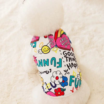 Dog Fashion Pet Winter Pop Art Jacket Pet Essentials - Pet Essentials - PetBoss - Mad Fly Essentials