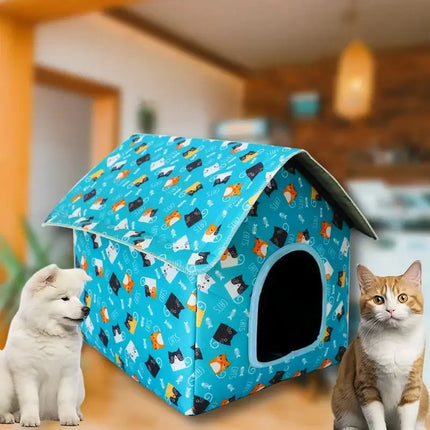 Dog House Waterproof Indoor Outdoor Washable Pet Cave - Dog House - Ahwoo And Groo - Mad Fly Essentials