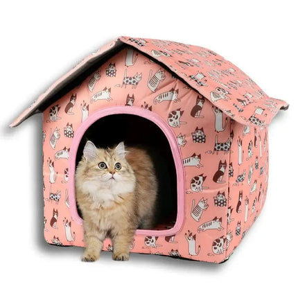 Dog House Waterproof Indoor Outdoor Washable Pet Cave - Dog House - Ahwoo And Groo - Mad Fly Essentials