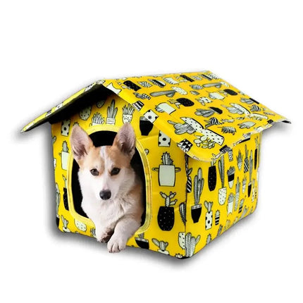 Dog House Waterproof Indoor Outdoor Washable Pet Cave - Dog House - Ahwoo And Groo - Mad Fly Essentials