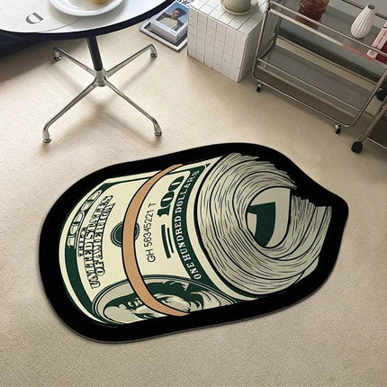Dollar Carpet Banknote Living Bed Area Rug - Area Rug - Retro Rugs - Mad Fly Essentials
