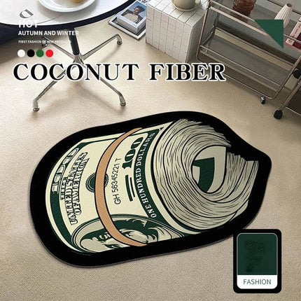 Dollar Carpet Banknote Living Bed Area Rug - Area Rug - Retro Rugs - Mad Fly Essentials