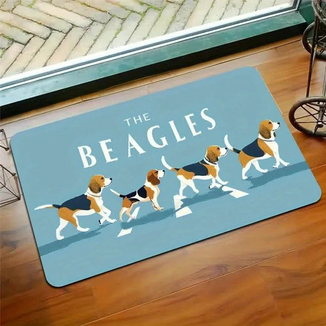 Doormat Funny Beagles Bedroom Mat Kitchen Floormat - Doormat - Animalie - Mad Fly Essentials