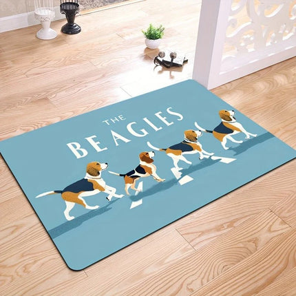 Doormat Funny Beagles Bedroom Mat Kitchen Floormat - Doormat - Animalie - Mad Fly Essentials