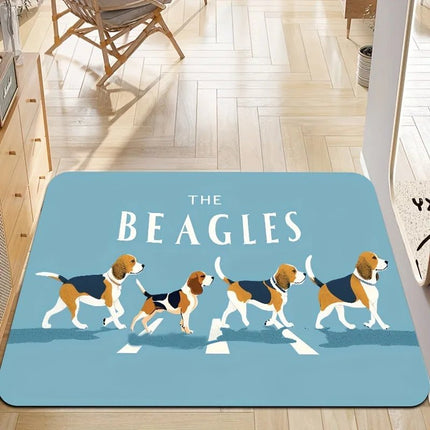 Doormat Funny Beagles Bedroom Mat Kitchen Floormat - Doormat - Animalie - Mad Fly Essentials