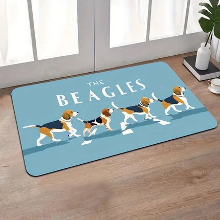 Doormat Funny Beagles Bedroom Mat Kitchen Floormat - Doormat - Animalie - Mad Fly Essentials